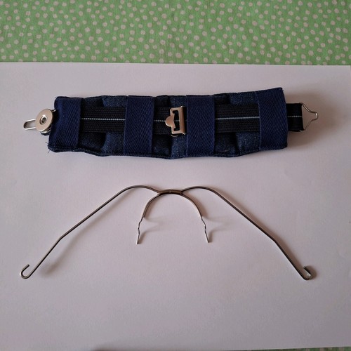 Zahnspange headgearbogen mit - zahnspange,