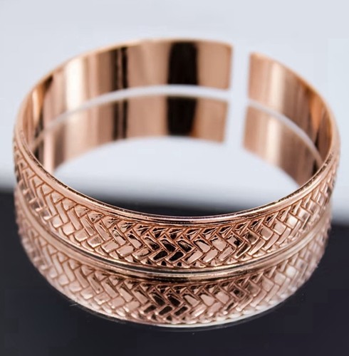 Damen kupfer armband - kupfer,